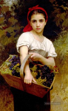 William Adolphe Bouguereau Werke - Vendangeuse Realismus William Adolphe Bouguereau